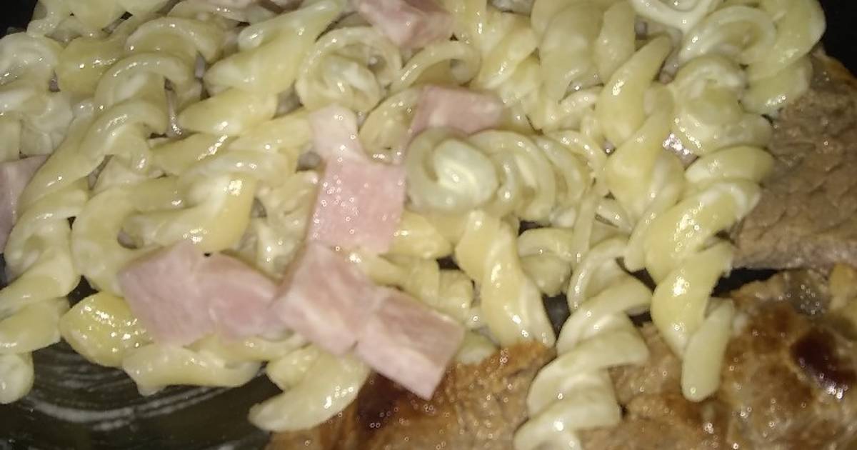 Fideos con crema 1.008 recetas caseras Cookpad