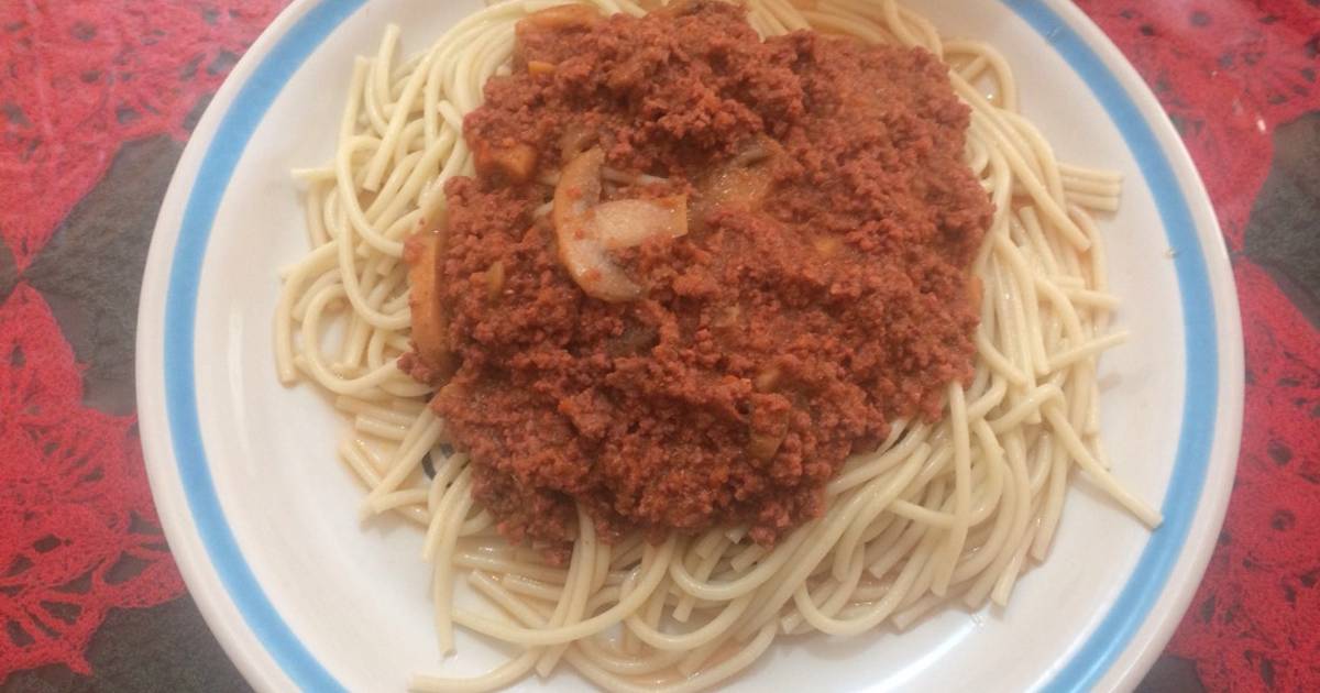 Espagueti Con Carne Molida Y Tomate En 1 Sola Olla Espagueti Con Carne Molida Y Tomate En 1 Sola Olla