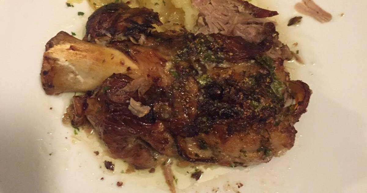 Codillo de cerdo al horno - 171 recetas caseras - Cookpad