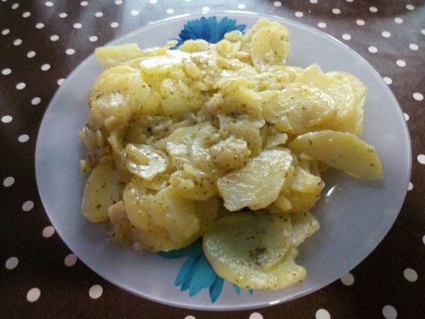 Patatas para guarnición en Thermomix