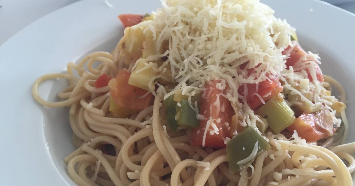 Pasta Con Verduras Salteadas 25 Recetas Caseras Cookpad