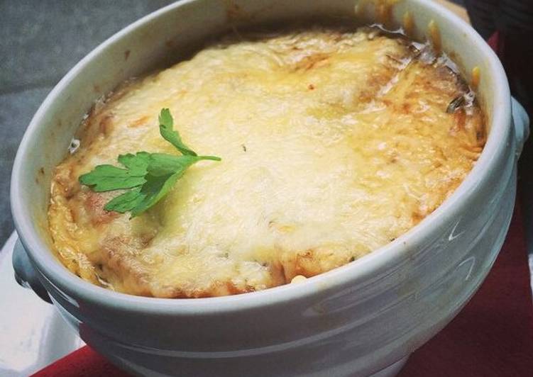 Resultado de imagen para sopa de cebolla francesa receta
