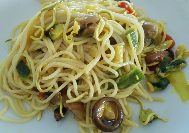 Recetas De Espaguetis Con Verduras 40 Recetas
