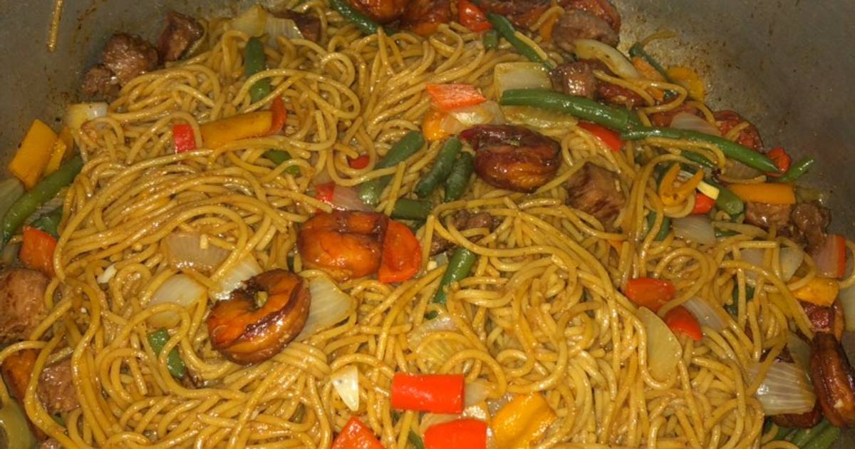 Spaguetti Rojo Receta De Omar Perezcookpad