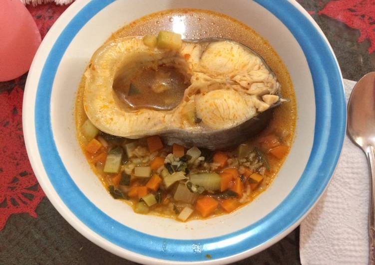 Pescado Bagre Caldo