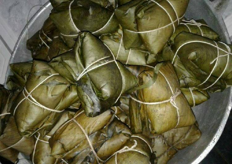 Tamal de hoja Receta de Yelba Chamorro Fernández Cookpad