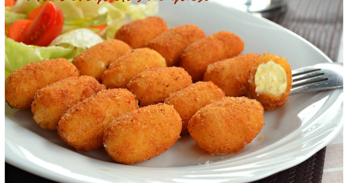 Mini croquetas de queso Receta de PILAR Cookpad