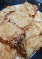 Torrijas fit sin huevo