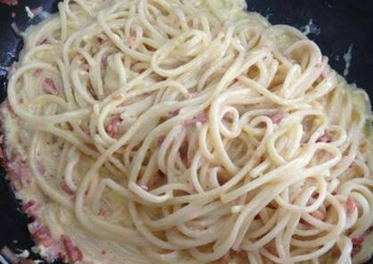 Espagueti Blanco Receta de Israel Sh Vela - Cookpad