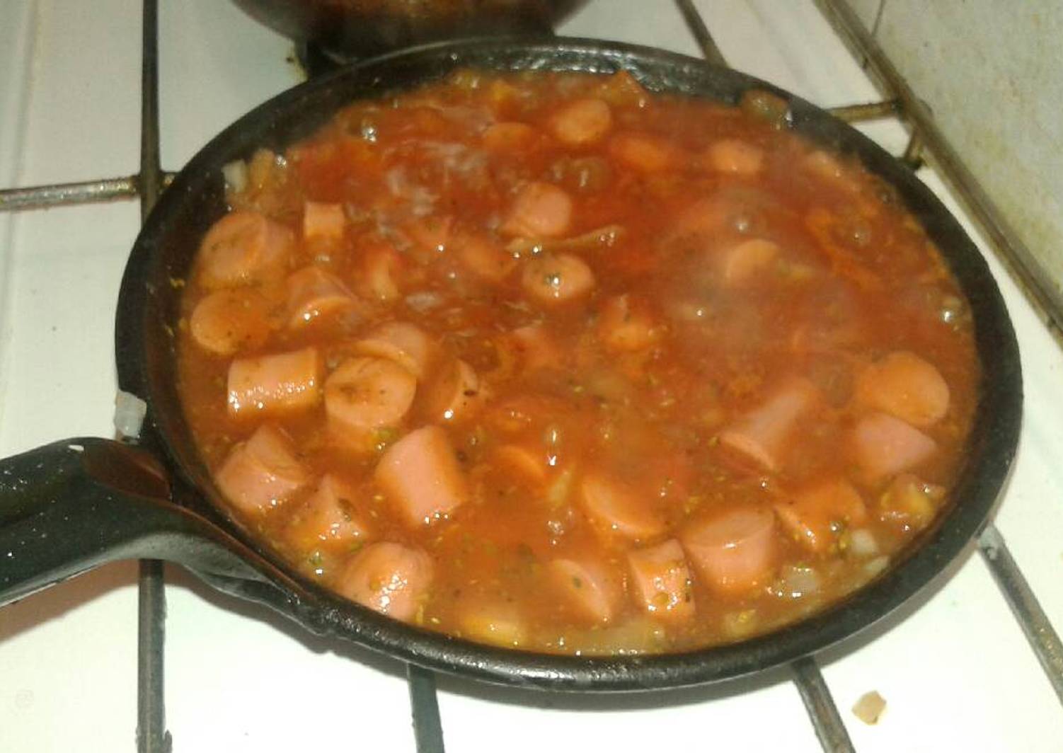 Salsa de Salchichas D Receta de Emilce OwO Cookpad
