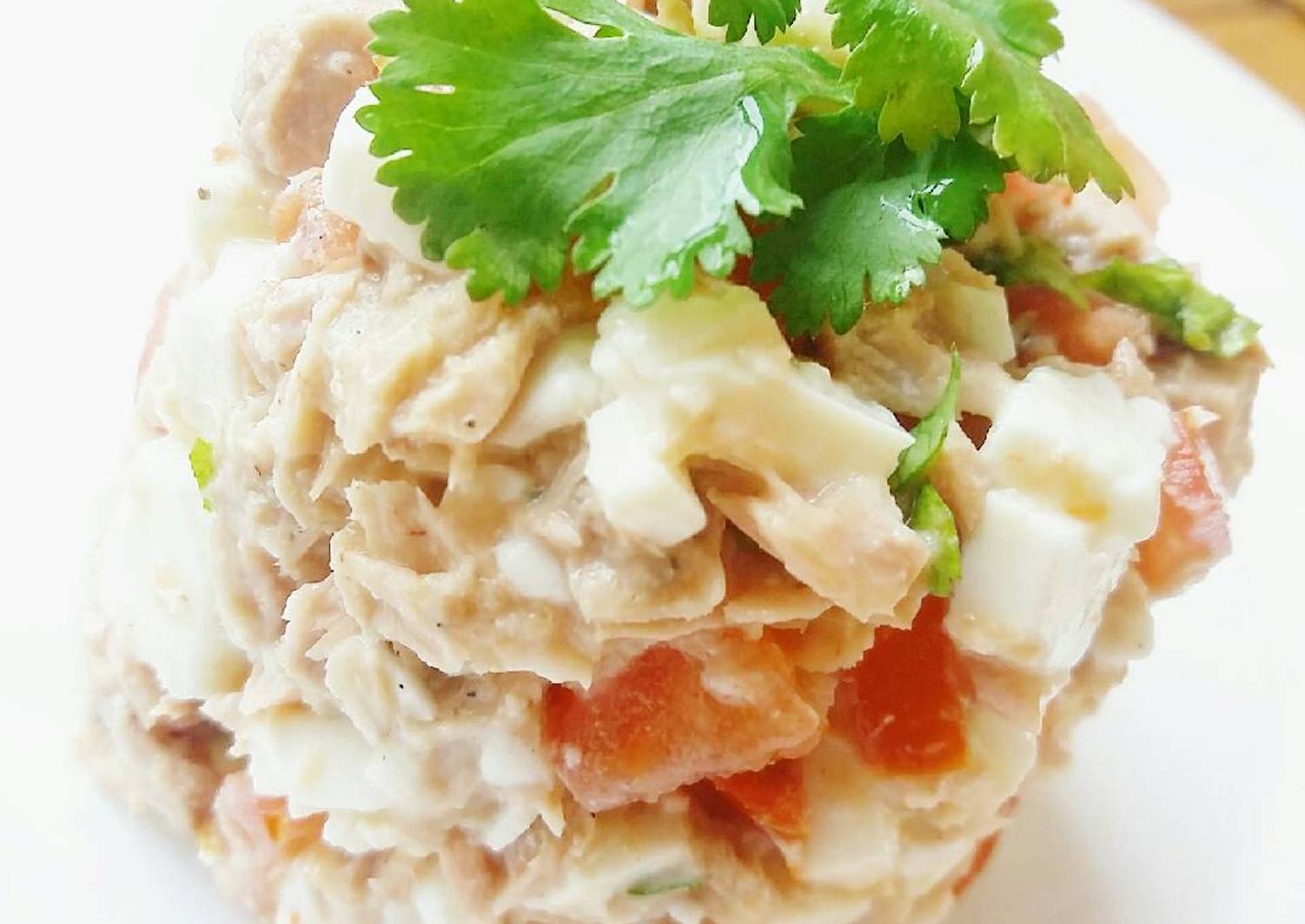 Timbal de atún, queso y tomate👌 Receta de Mariana Croce Cookpad