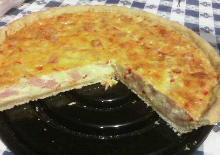 Tarta De Jamón Y Queso Light