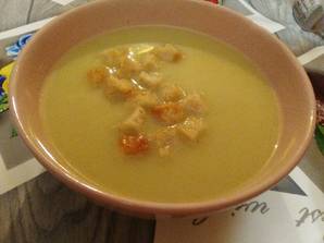 como hacer crema de apio light