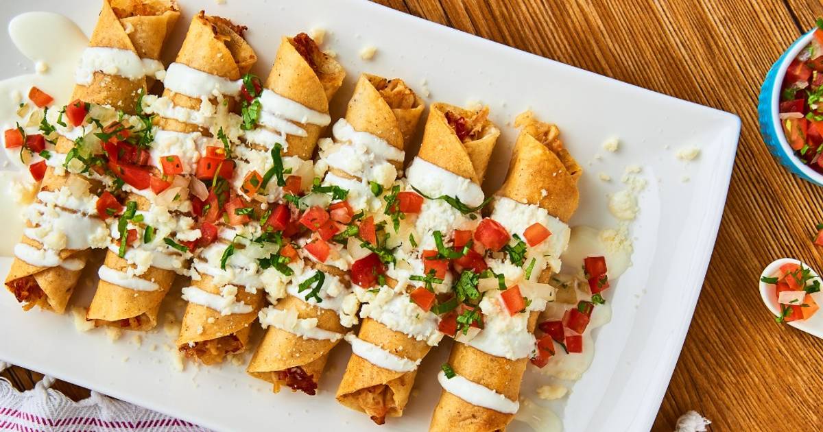 Flautas de pollo 26 recetas caseras Cookpad