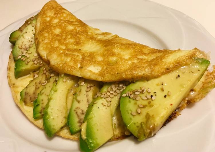 Tortilla de aguacate con sésamo Receta de IreneGuirao Cookpad
