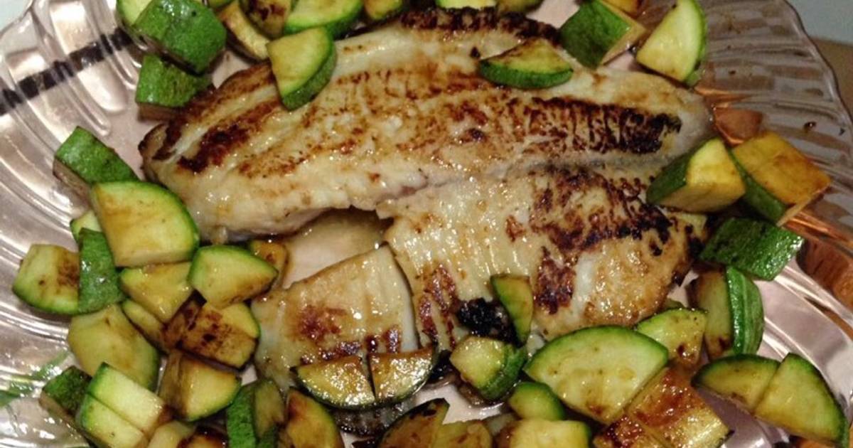 Filete de pescado con verduras - 365 recetas caseras - Cookpad