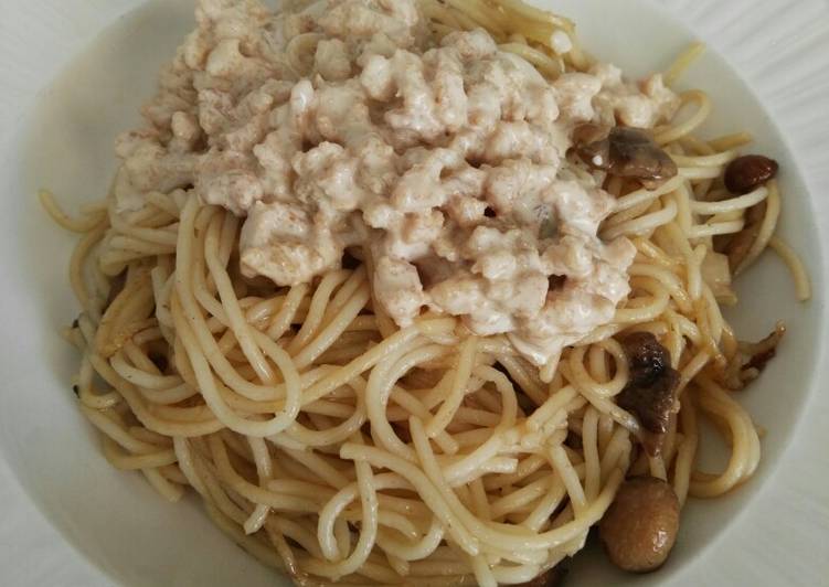 salsa de setas para pasta sin nata
