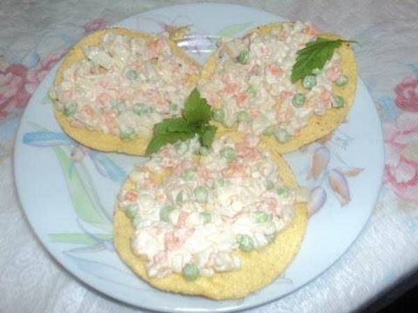 Ensalada de atún y mayonesa cuaresmal a la Mexicana