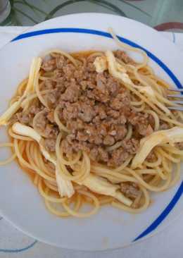Receta De Espaguetis Con Carne Molida Recetas Comidas Receta De Espaguetis Con Carne Molida Recetas Comidas