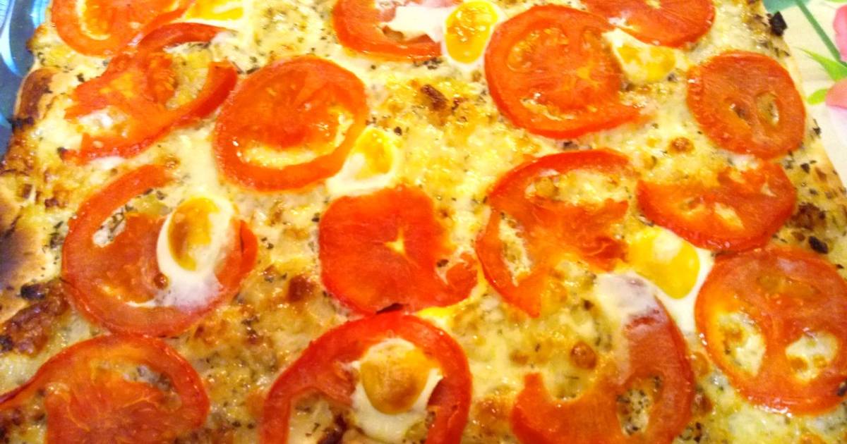 Pizza con huevo 1.111 recetas caseras Cookpad
