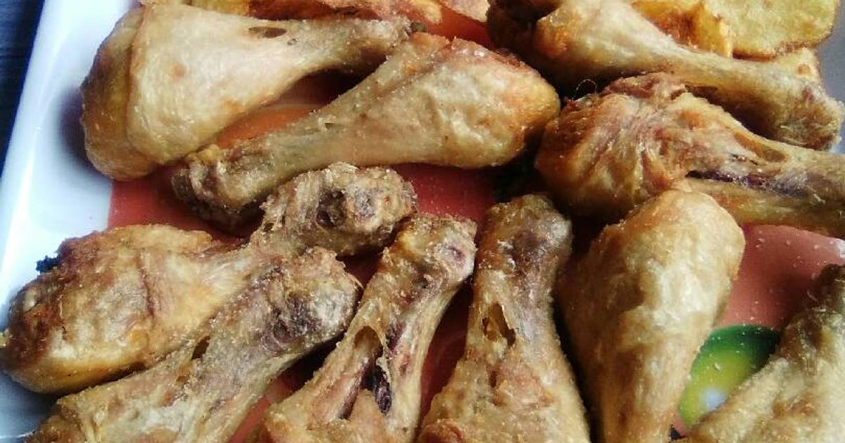 Muslos de pollo fritos - 37 recetas caseras - Cookpad