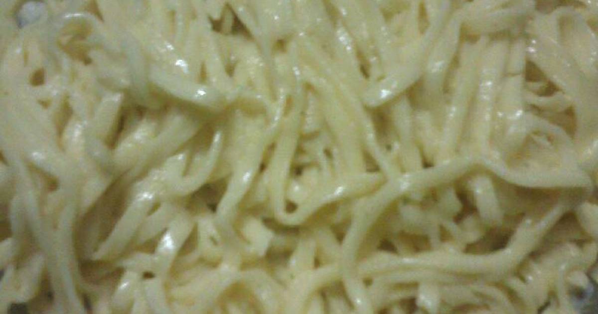 Fideos con crema 336 recetas caseras Cookpad