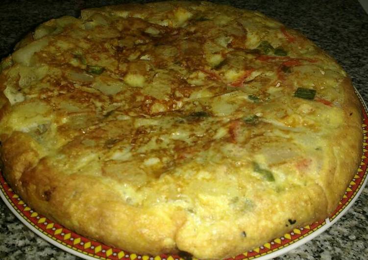 Tortilla De Papas Hervidas Al Horno
