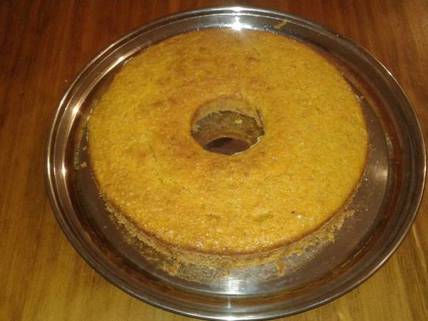 Torta de zanahoria, naranja y avena