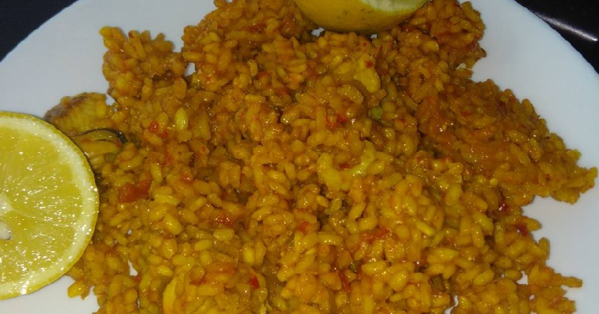 Paella de marisco congelado 48 recetas caseras Cookpad