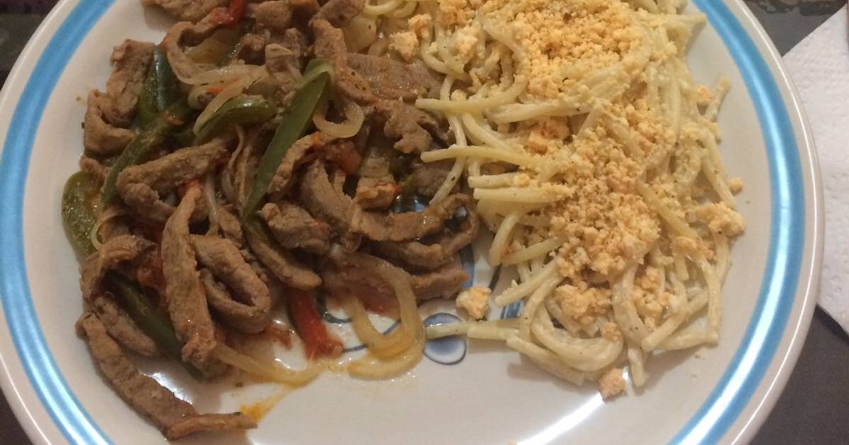 Fajitas de res 113 recetas caseras Cookpad