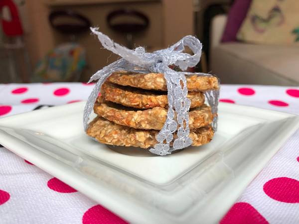 Galletas de avena y plátano