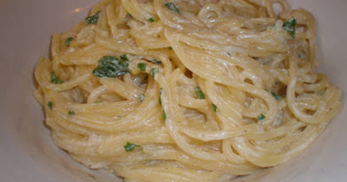 Espaguetis Con Queso Crema 172 Recetas Caseras Cookpad 5753
