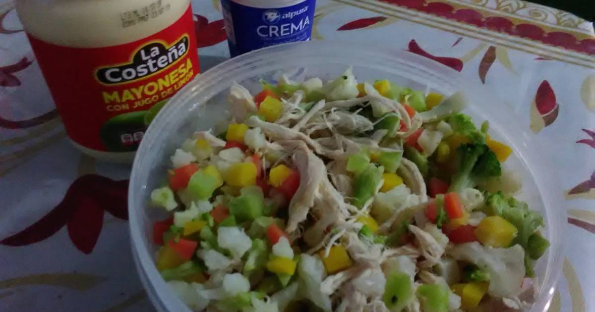 Ensalada De Pollo Con Mayonesa 391 Recetas Caseras Cookpad