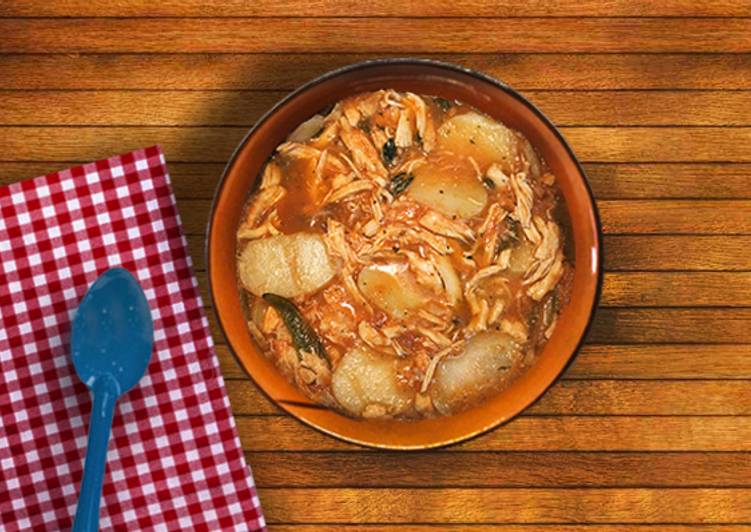 Pollo con Rajas en Salsa de Jitomate Estilo Sonora Receta de Comidas de