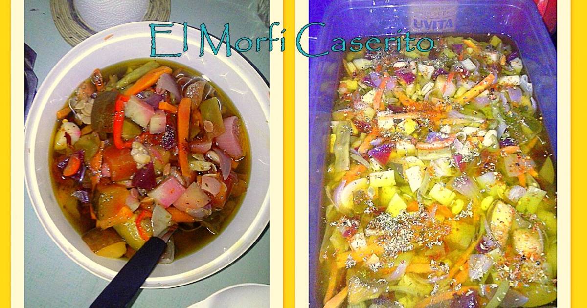 Escabeche de cebolla y zanahoria 113 recetas caseras Cookpad