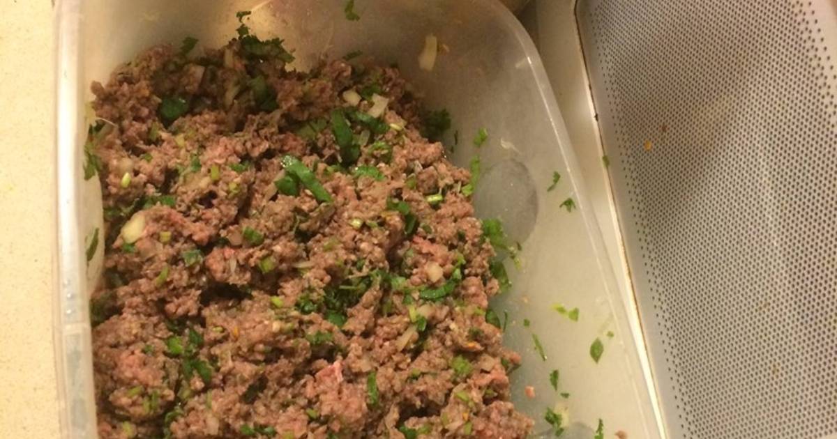 Carne Tartara Receta