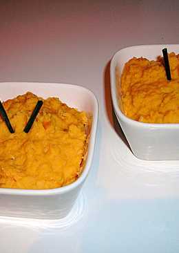 Paté de garbanzos con pimentón-vegano