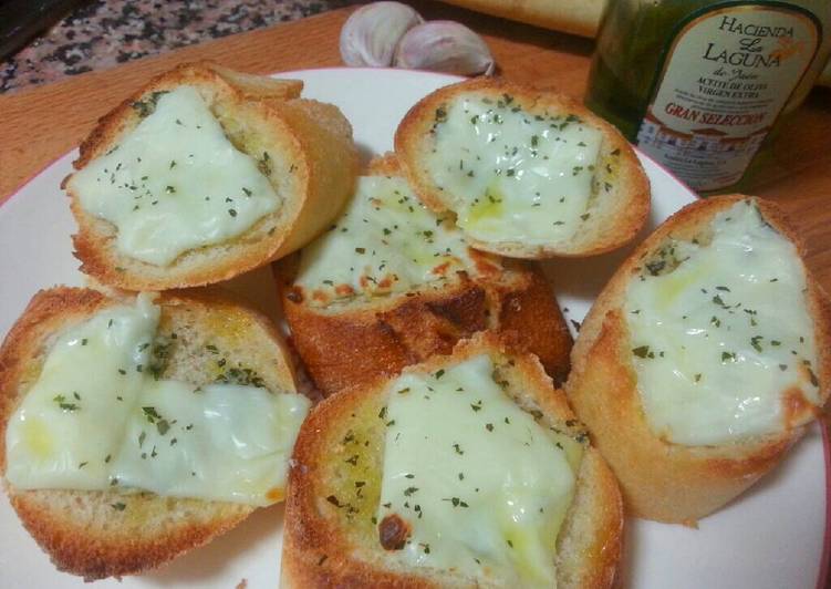 Pande Ajo Y Queso Gratinado Recetade Cocina Fcil Pande Ajo Y Queso Gratinado Recetade Cocina Fcil