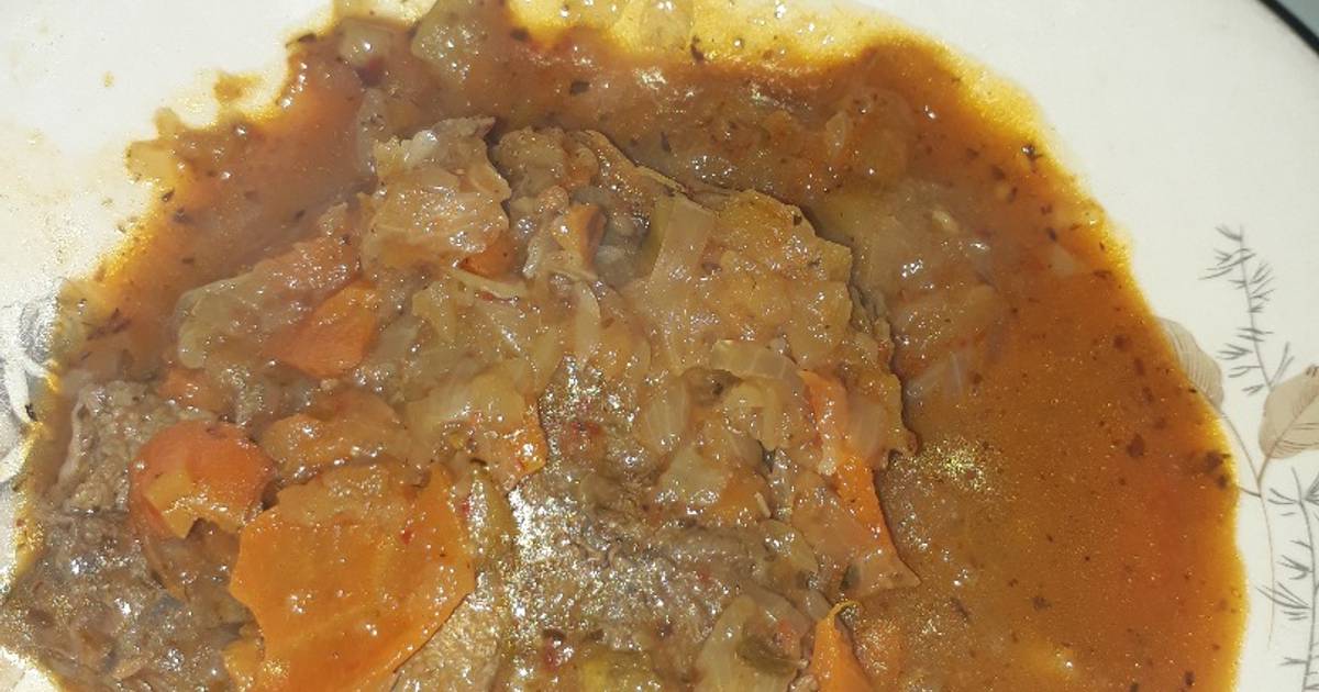 Carne Olla Ganso A La