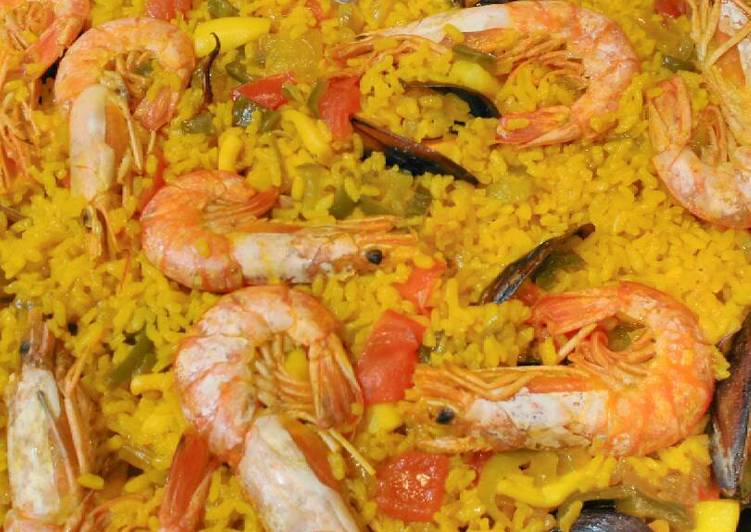 Paella española Receta de Jesus Hidalgo - Cookpad