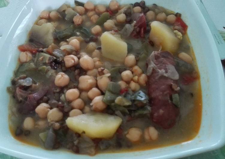 Lentejas con garbanzos Receta de vilorano La cocina de lovi Cookpad