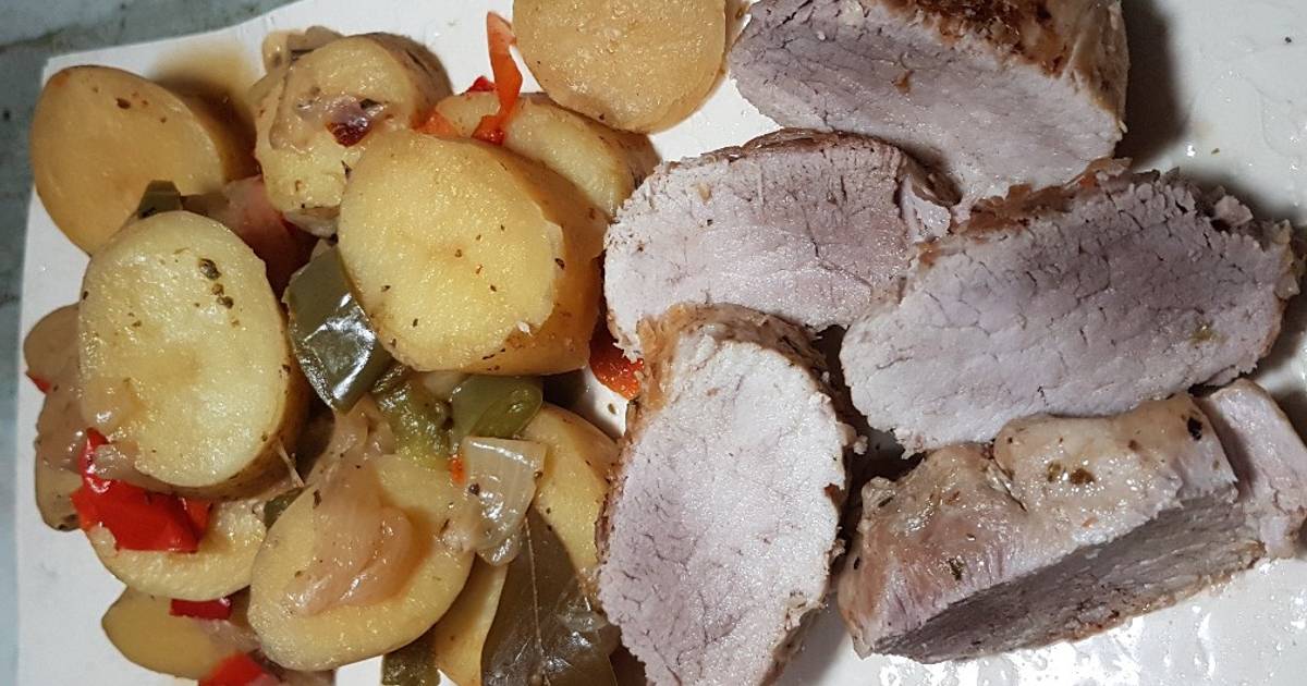 Bifes A La Criolla En Olla A Presión Bifes A La Criolla En Olla A Presión