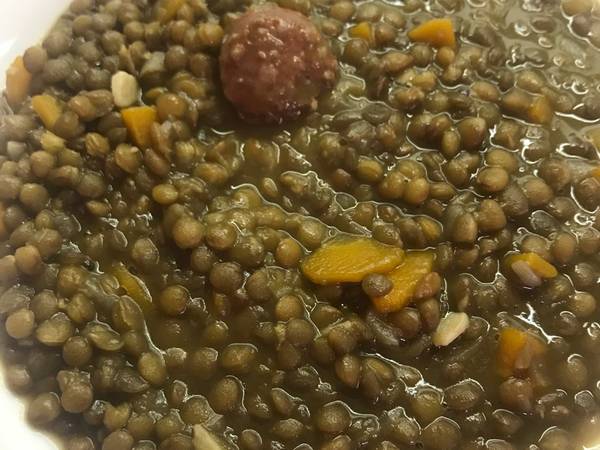 Lentejas con chorizo