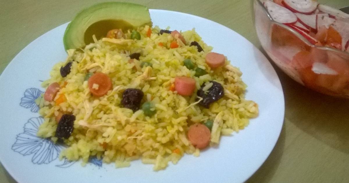 Arroz relleno con pollo - 125 recetas caseras - Cookpad