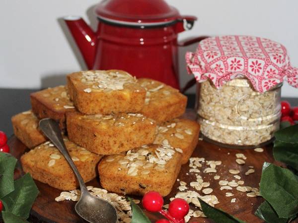 Bizcochitos de avena y manzana
