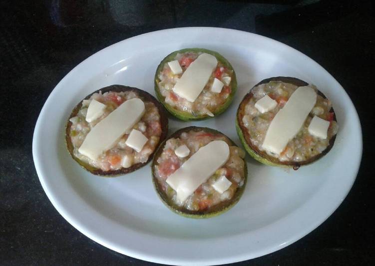 Receta de zapallitos rellenos veganos