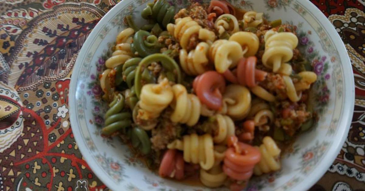 Receta De Pasta Con Carne Molida Recetas Comidas