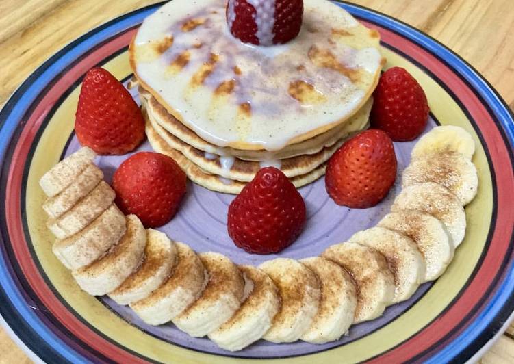 Pancakes receta fácil Receta de Juliet's Sweet Creations Cookpad