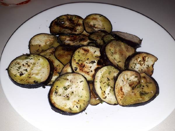 Berenjenas a la plancha