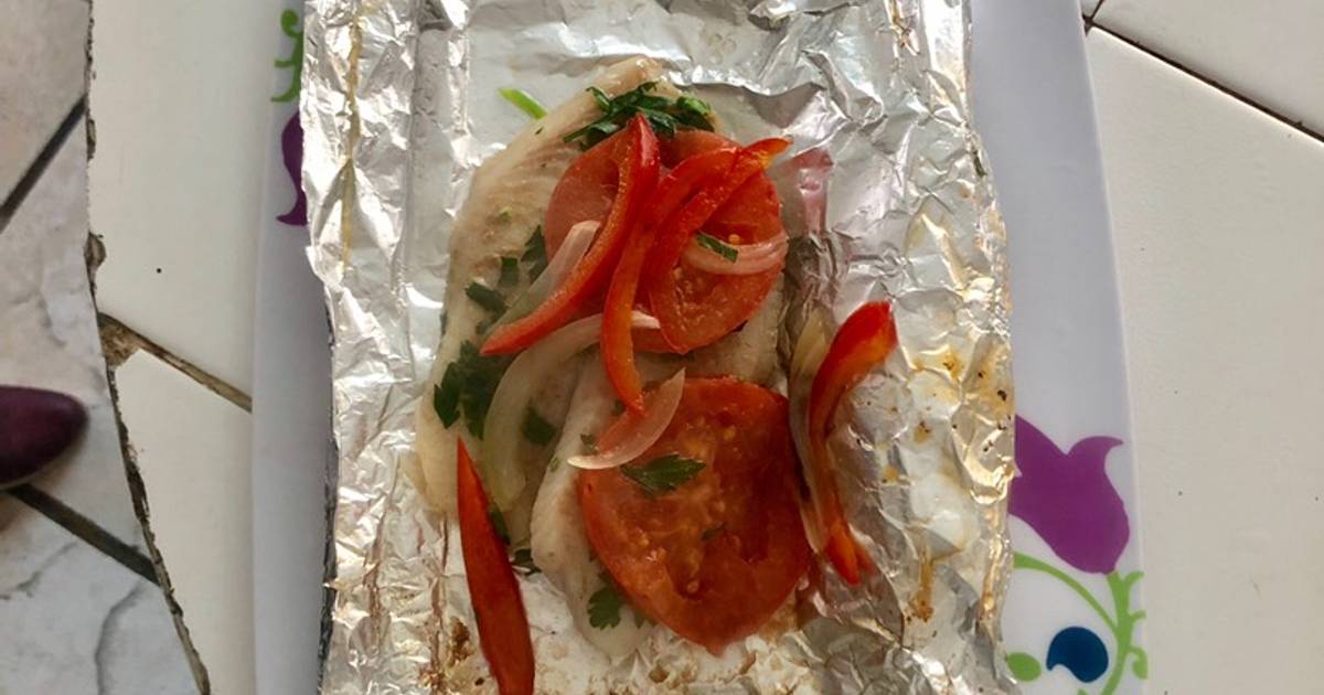 Pescado en papel de aluminio 881 recetas caseras Cookpad